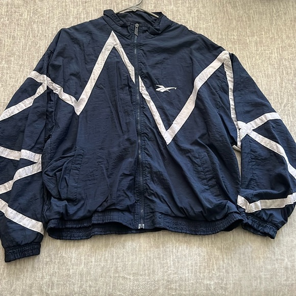 90s Reebok Windbreaker Jacket - Picture 1 of 4